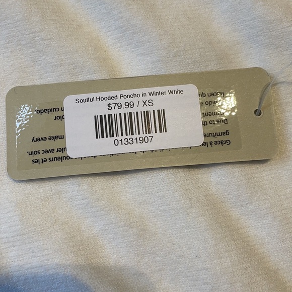 RD Style Hooded Poncho - Picture 3 of 7